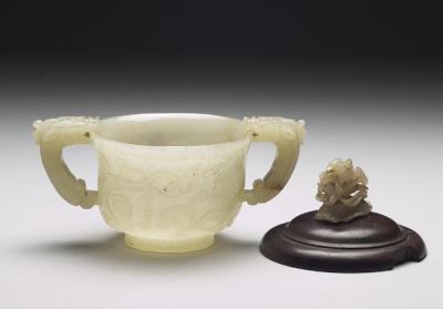 图片[2]-Jade gui-shaped incense burner with carved chi-dragon pattern, Ming dynasty (1368-1644)-China Archive